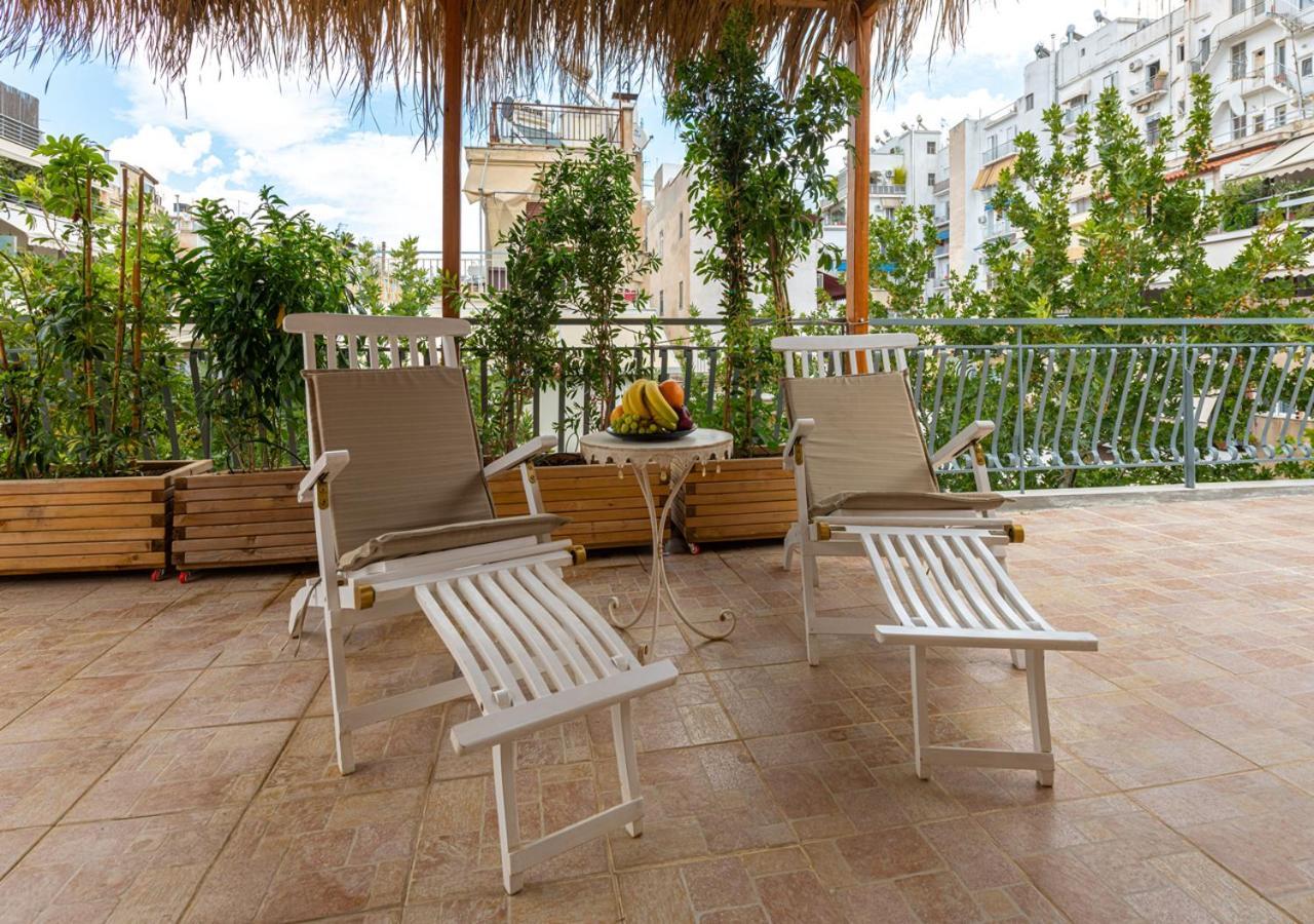 Skyhi Athens Penthouse ! Apartment Luaran gambar