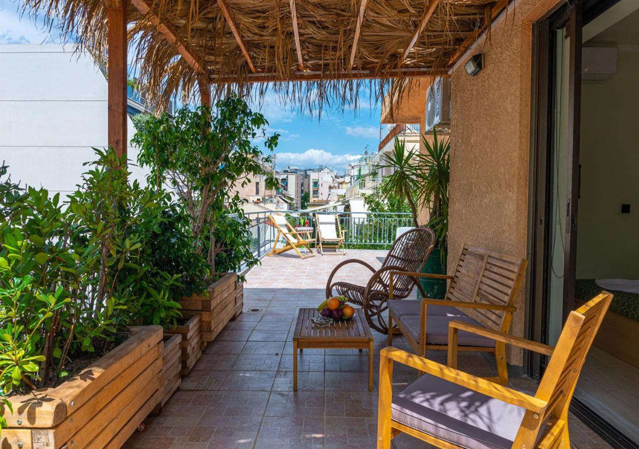 Skyhi Athens Penthouse ! Apartment Luaran gambar